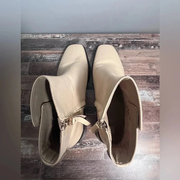 NWOT Sam Edelman Nude Thatcher Leather Boot Women Size 9 - Picture 6 of 7